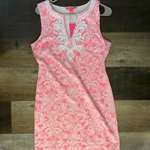 NWT Lilly Pulitzer Harper Shift Dress Pink Size M Medium